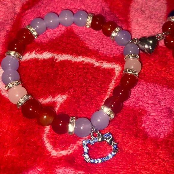 Hello Kitty and Spiderman matching couples bracelets - Picture 3 of 4